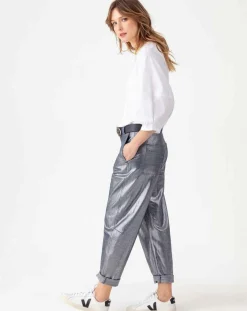 Jean Timee bleu/argenté