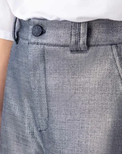 Jean Timee bleu/argenté