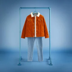 Jean très ajusté Loucas en Coton stretch bleu