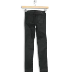 Jean Waxe en Toile de Coton noir