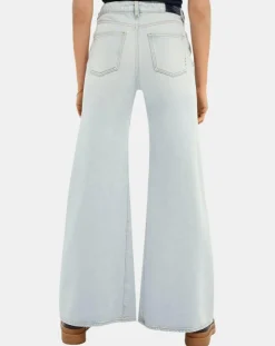 Jean Wide Leg bleu clair