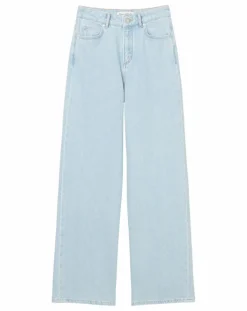 Jean Widefit Taille haute bleu clair