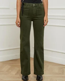 Jeans Alix kaki