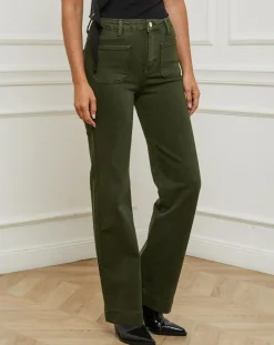Jeans Alix kaki