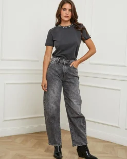 Jeans Stella gris