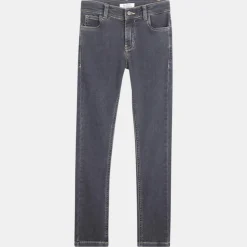 Jegging en Coton stretch Thoom gris