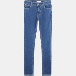Jegging en Coton stretch Thoom bleu