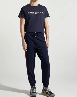 Jogging ajusté bleu foncé