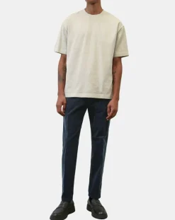 Jogging en Velours côtelé Osby stretch bleu marine