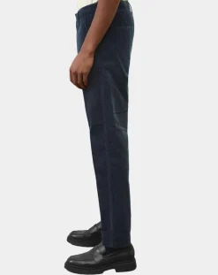 Jogging en Velours côtelé Osby stretch bleu marine