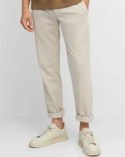 Jogging en Velours côtelé Stig stretch écru