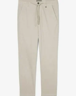 Jogging en Velours côtelé Stig stretch écru