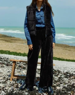 Jogging en Velours Zana noir