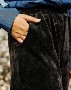 Jogging en Velours Zana noir