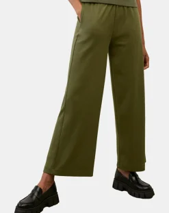 Jogging large taille élastique kaki