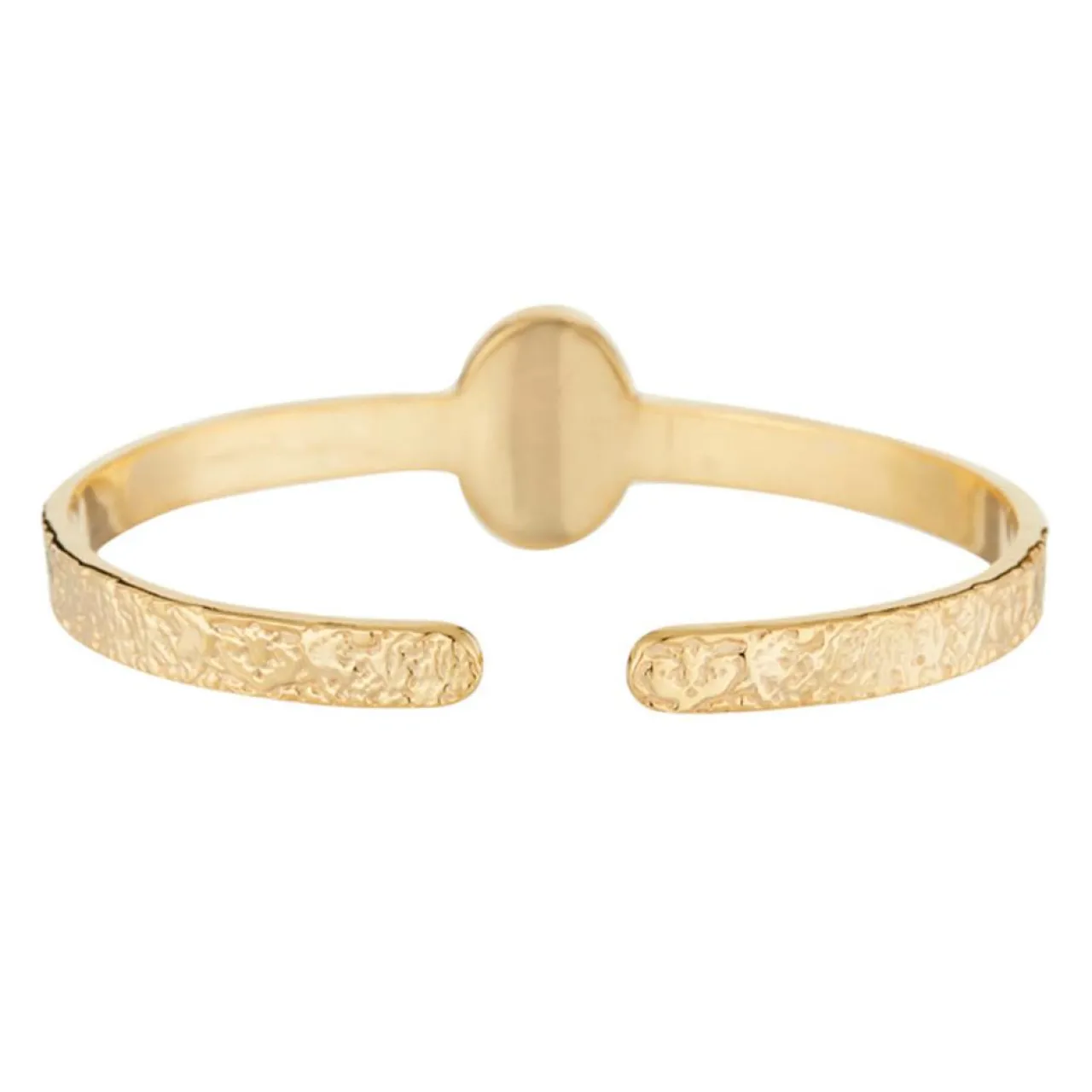 Jonc Lola Lapis en laiton doré