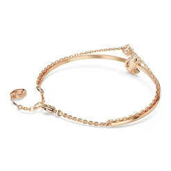 Jonc Swan Cygne doré rose/noir