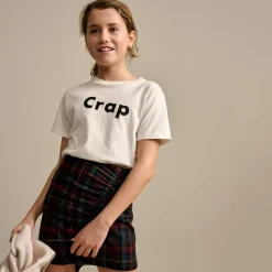 Jupe Shadow à carreaux multicolore