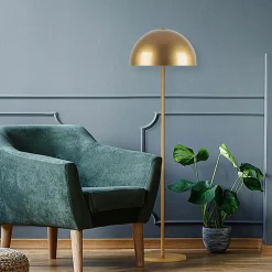 Lampadaire Mixed doré - 40x40x154 cm