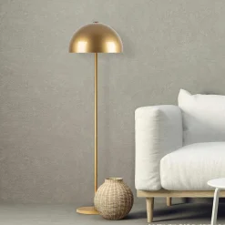 Lampadaire Mixed doré - 40x40x154 cm