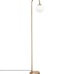 Lampadaire Viran doré - 27x27x146 cm