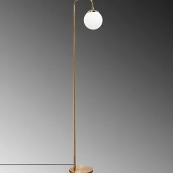 Lampadaire Viran doré - 27x27x146 cm