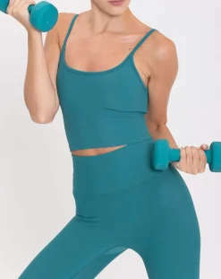 Legging Lotus vert émeraude