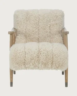 Lina - Fauteuil en bois massif