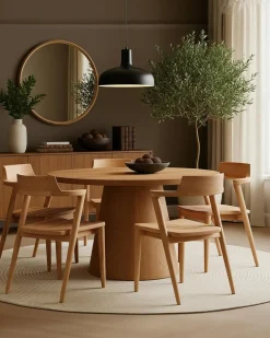 Lot de 2 Chaise Osaka en teck massif