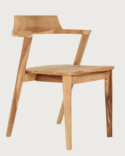 Lot de 2 Chaise Osaka en teck massif