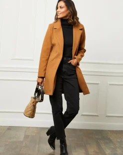 Manteau Bleuet camel