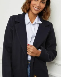 Manteau Bleuet marine