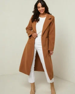 Manteau Camélia camel