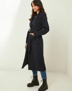 Manteau Camélia marine
