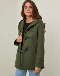 Manteau Capucine kaki