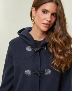 Manteau Capucine marine