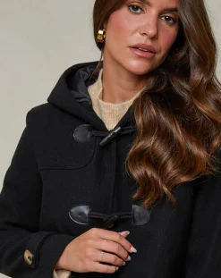 Manteau Capucine noir