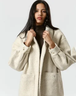 Manteau Célia blanc