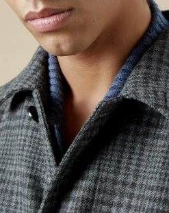 Manteau en Laine mélangée Calvin gris/charcoal