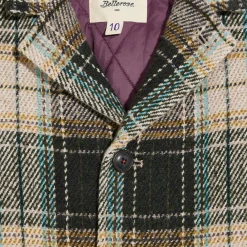 Manteau en Laine mélangée Charles écru/anthracite