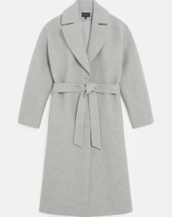 Manteau en Laine mélangée Gapitre gris perle