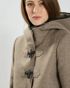 Manteau en Laine mélangée Meros beige