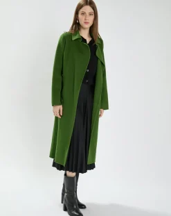 Manteau en Laine mélangée Mandy cactus