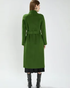 Manteau en Laine mélangée Mandy cactus