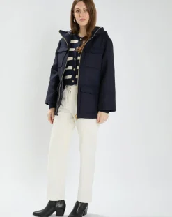 Manteau en Laine mélangée Marcela nocturne