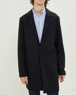 Manteau Jwhmorten bleu marine