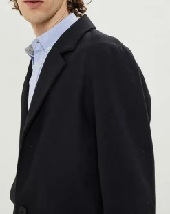 Manteau Jwhmorten bleu marine