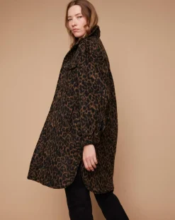 Manteau Leppard léopard