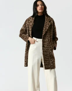 Manteau Melinda marron