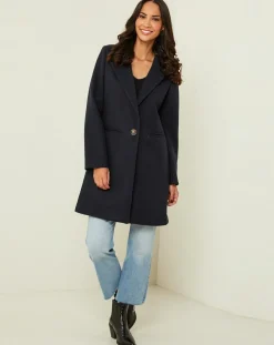 Manteau rose marine